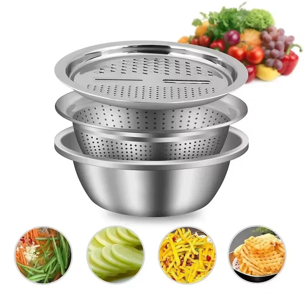 🎁 2025 New Year Sale 50% OFF 🔥 Germany Multifunctional Stainless Steel Basin