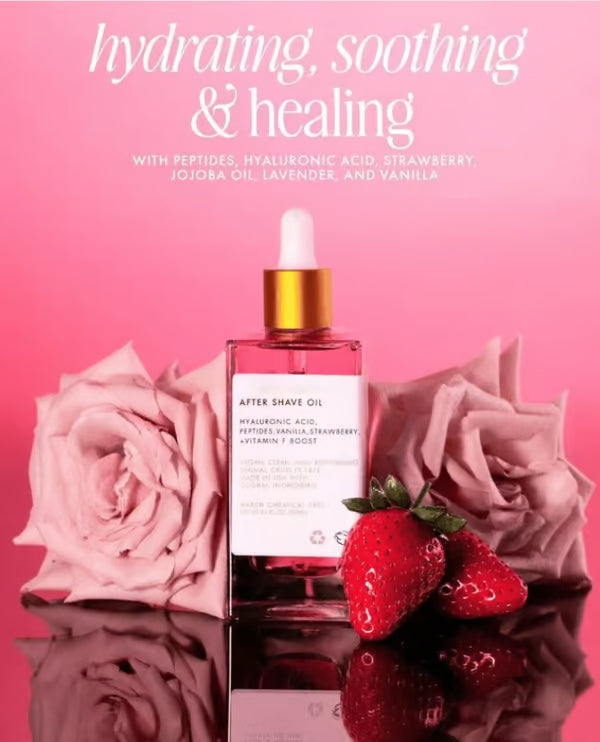 Early Spring 49% OFF🍓After Shave Oil - Strawberry & Vanilla Scent