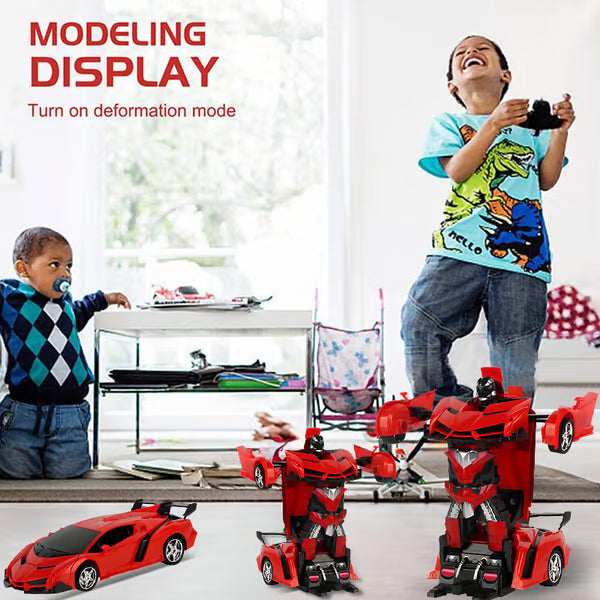 🎁Last Day Promotion 49% OFF🔥 Electric Remote Control Robot Deformed Car