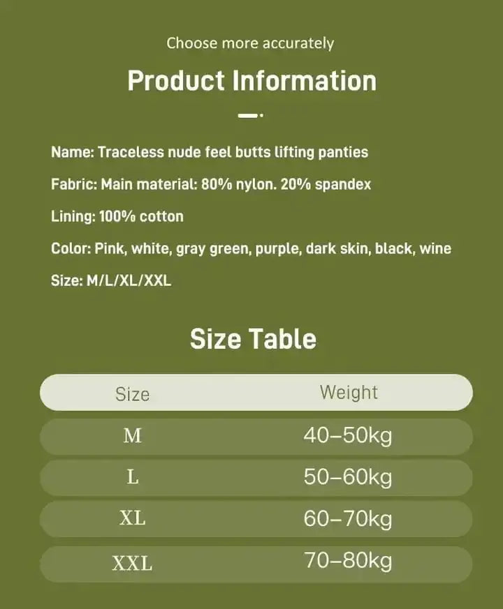 🎁Today Sale 49% OFF🔥Fresh Seamless High Waist Hip Lifting Tummy Control Panties