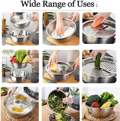 🎁 2025 New Year Sale 50% OFF 🔥 Germany Multifunctional Stainless Steel Basin