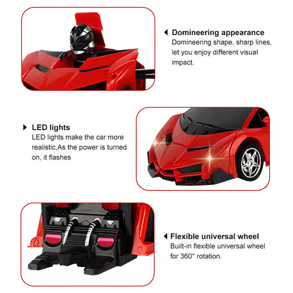 🎁Last Day Promotion 49% OFF🔥 Electric Remote Control Robot Deformed Car