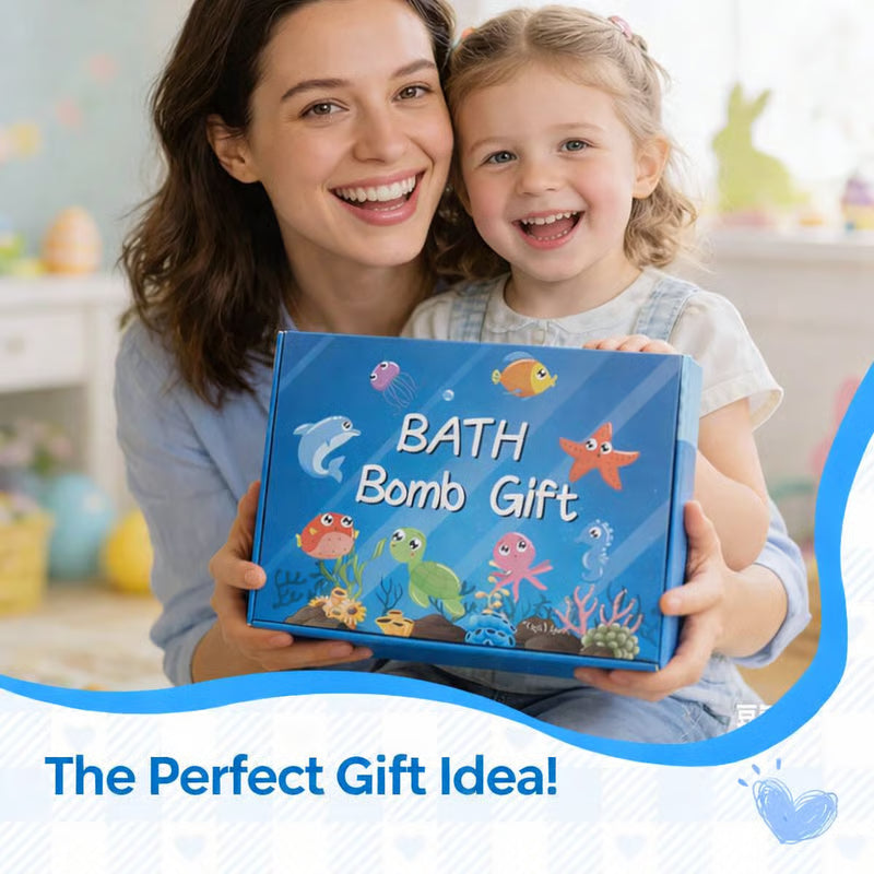 🔥🛁 Surprise Bath Bombs For Kids 🥚✨