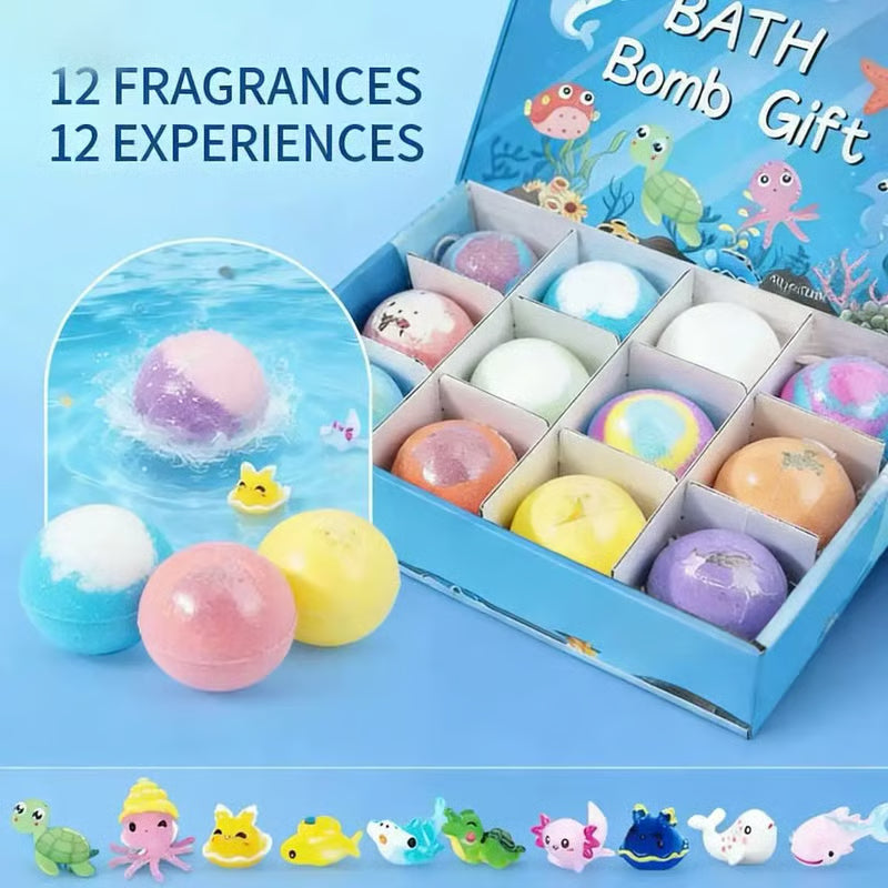 🔥🛁 Surprise Bath Bombs For Kids 🥚✨