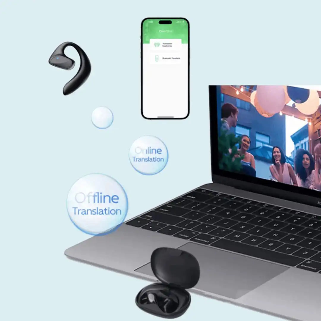 AilyMur v2 Translator Earbuds