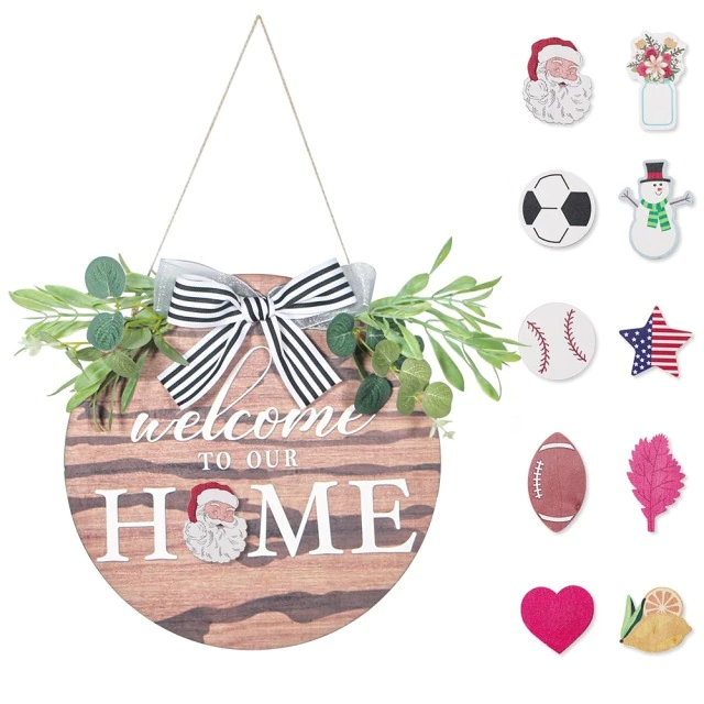 Interchangeable Door Hanging Wreath