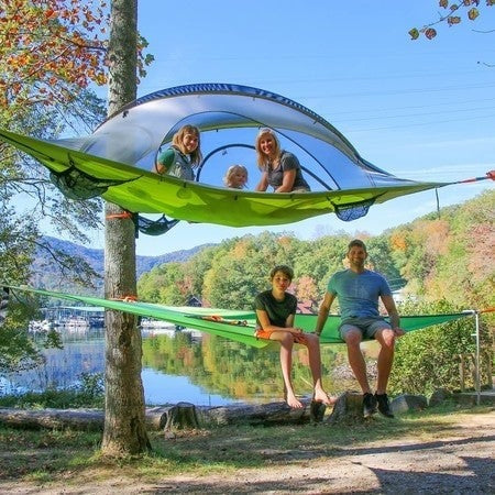đ„Last Day Promotion 69% OFFđ„MULTI-PERSON HAMMOCK- PATENTED 3 POINT DESIGNđ„