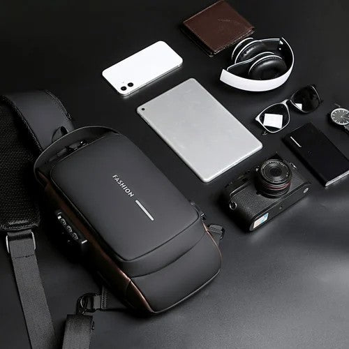 Sac à bandoulière antivol à bandoulière sport avec chargement USB (achetez-en 2, livraison gratuite)