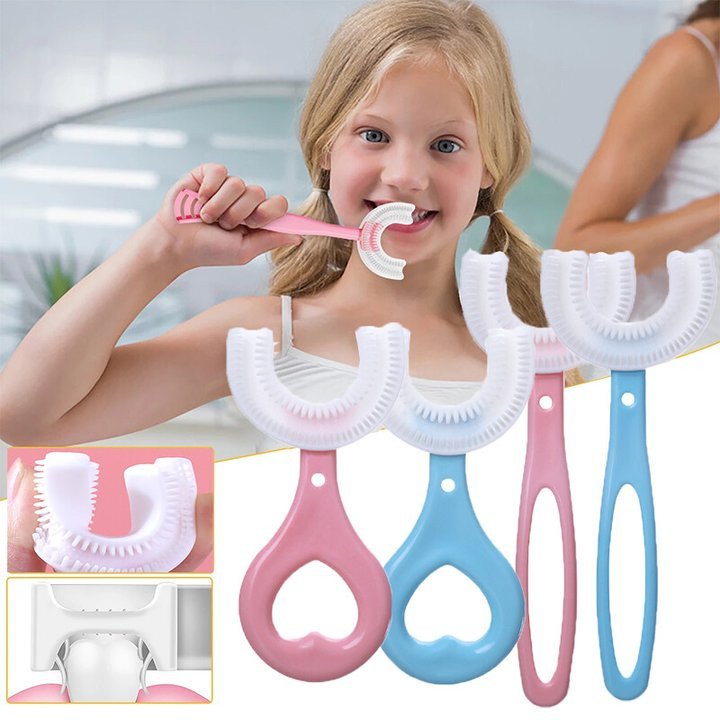 LAST DAY 70% OFF - U - SHAPED CHILDREN'S TOOTHBRUSH