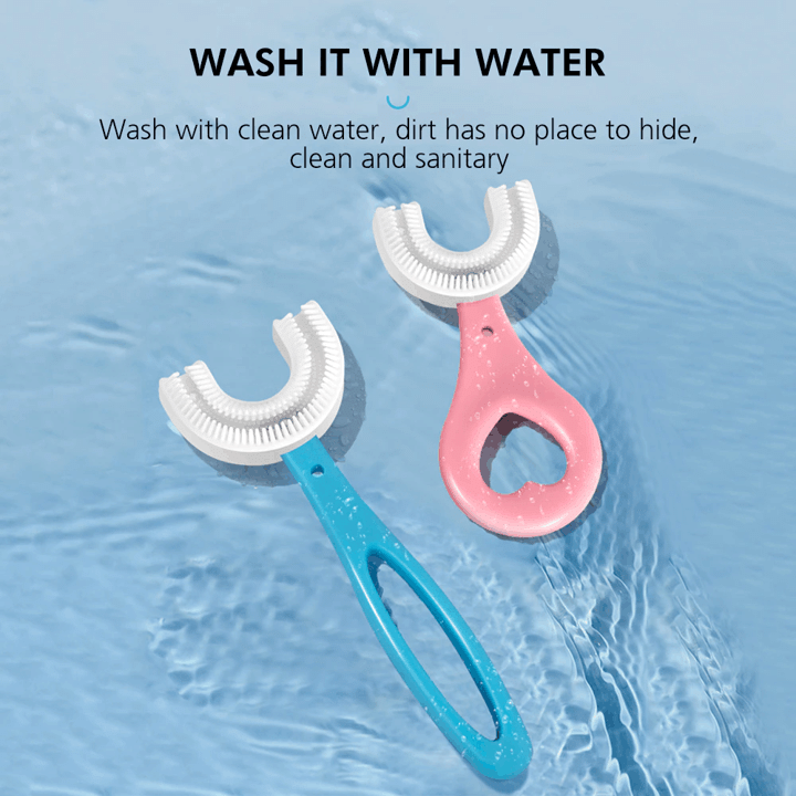 LAST DAY 70% OFF - U - SHAPED CHILDREN'S TOOTHBRUSH