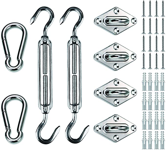 (đ„Last Day Flash Sale - 50% OFF) Shade sail Hardware Kit
