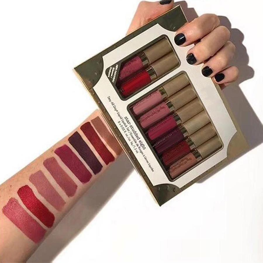 8PCS SET EVERLASTING MATTE LIQUID LIPSTICK
