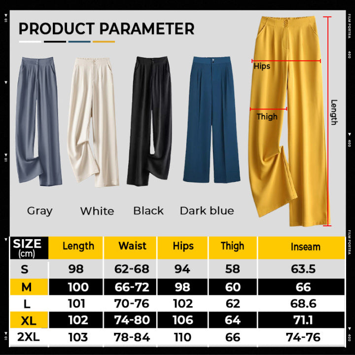 Woman's Casual Full-Length Loose Pants