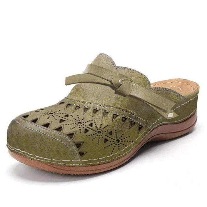 Limited Edition Women Orthopedic Hollow Carved Diabetic Walking Sandals