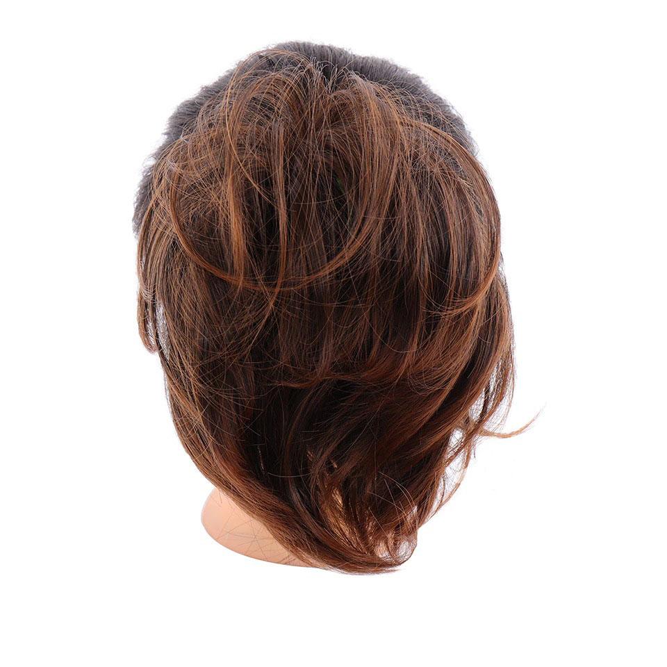 The Straight Hair Bun