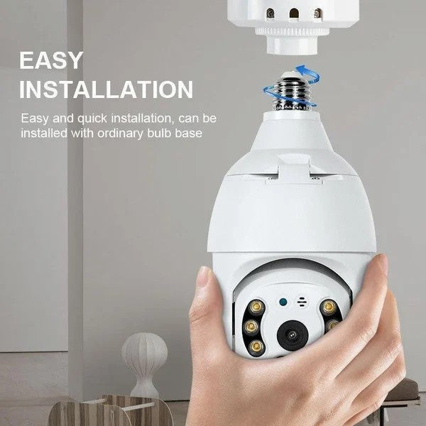 🎉Last day promotion🔥Wireless Wifi Light Bulb Camera Security Camera Premium