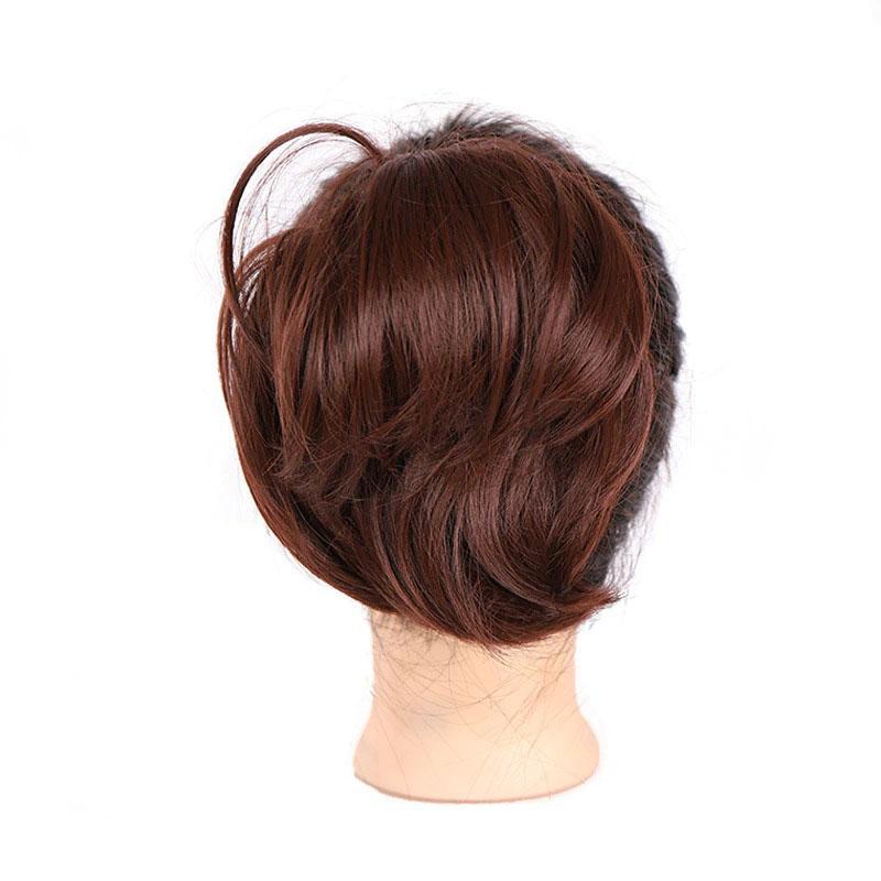 The Straight Hair Bun