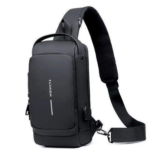 Sac à bandoulière antivol à bandoulière sport avec chargement USB (achetez-en 2, livraison gratuite)