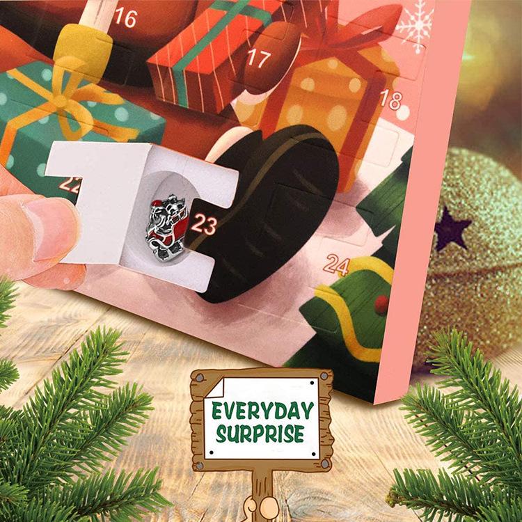 DIY Bracelet Calendrier de l'Avent et du compte à rebours de Noël🎁