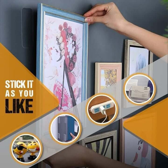 🎁NEW YEAR 2022 SALE🎁MULTIFUNCTIONAL DOUBLE SIDED ADHESIVE TAPE(60 PCS)