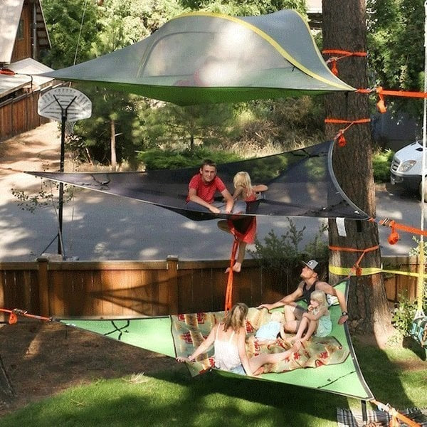 đ„Last Day Promotion 69% OFFđ„MULTI-PERSON HAMMOCK- PATENTED 3 POINT DESIGNđ„