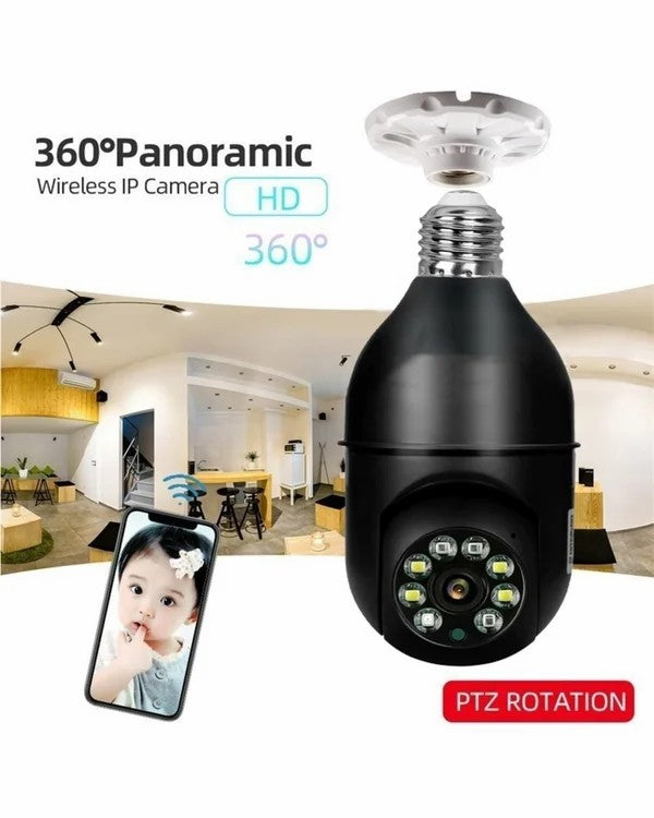 🎉Last day promotion🔥Wireless Wifi Light Bulb Camera Security Camera Premium