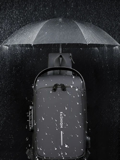 Sac à bandoulière antivol à bandoulière sport avec chargement USB (achetez-en 2, livraison gratuite)