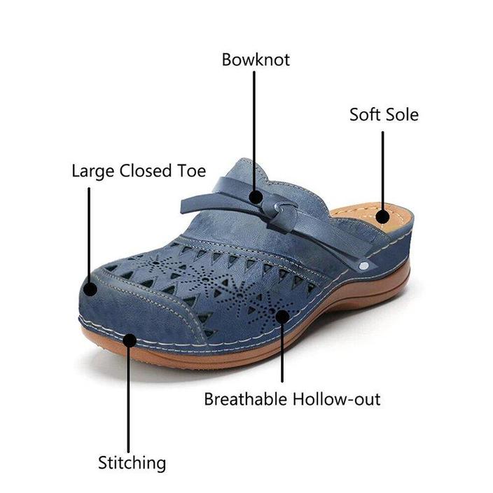 Limited Edition Women Orthopedic Hollow Carved Diabetic Walking Sandals