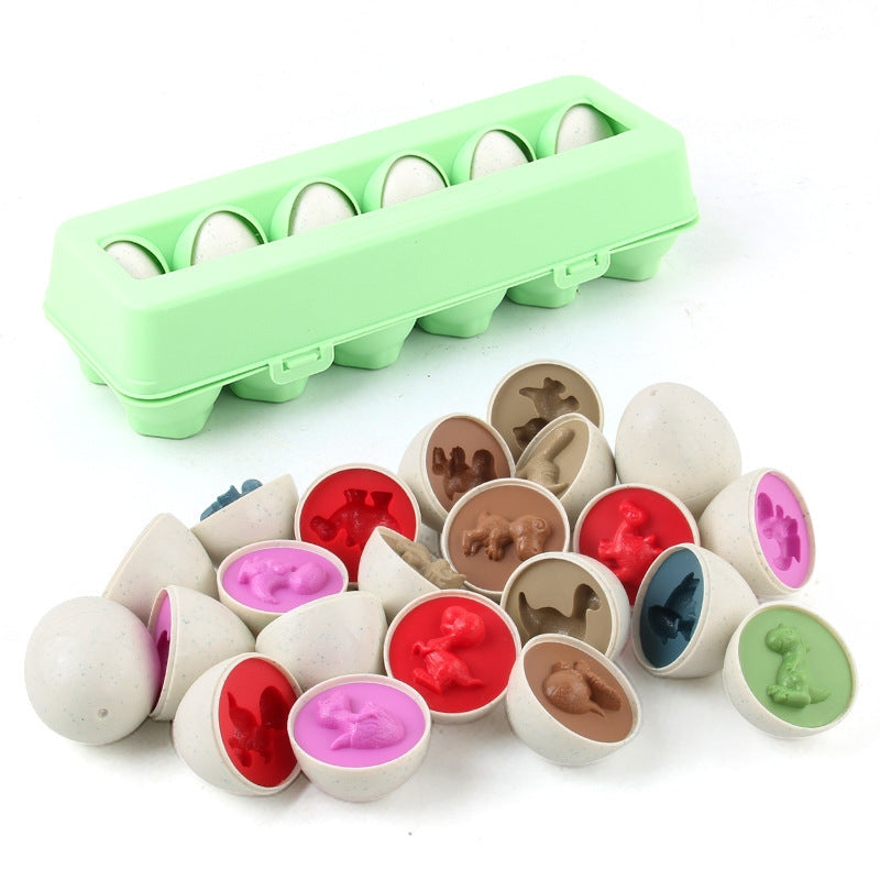 Montessori Educational Eggs (12 Eggs One Set)