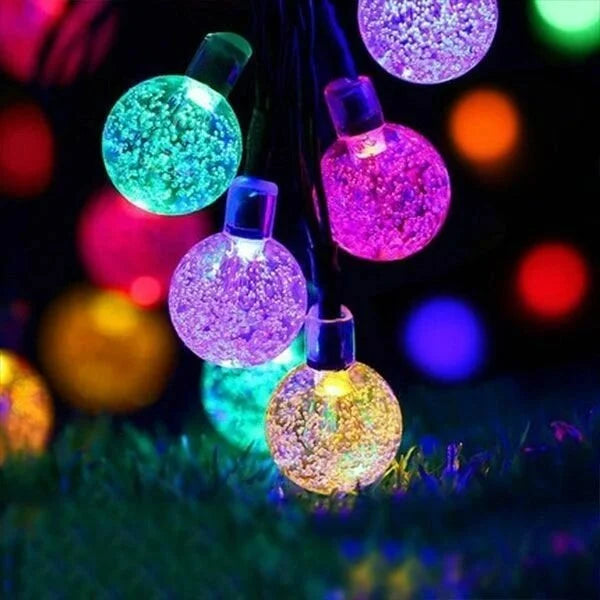 🔥Last Day Special Sale 49% OFF - Solar Powered LED Outdoor String Lights