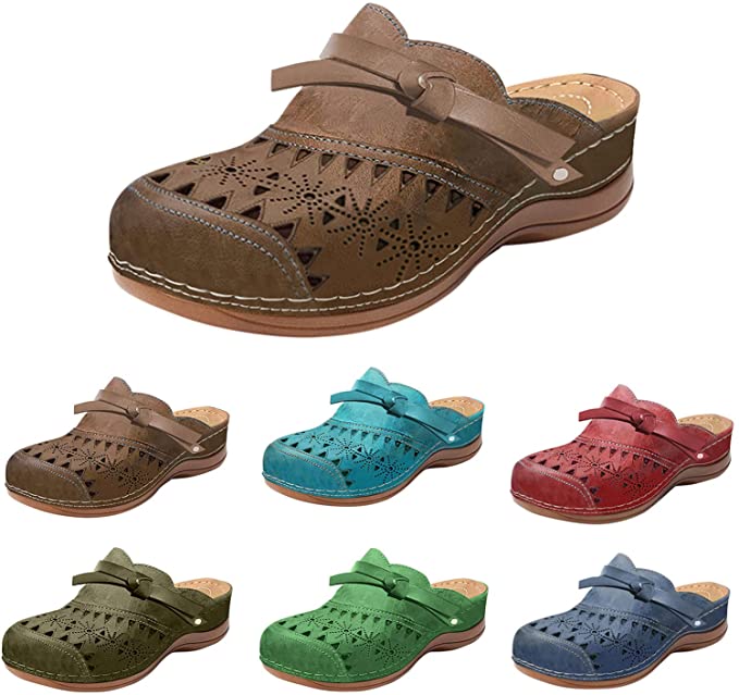 Limited Edition Women Orthopedic Hollow Carved Diabetic Walking Sandals