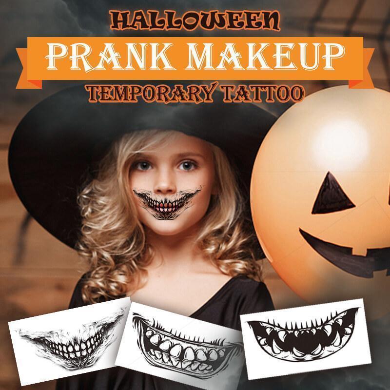 đ Halloween Streich Make-up TemporĂ€re TĂ€towierung
