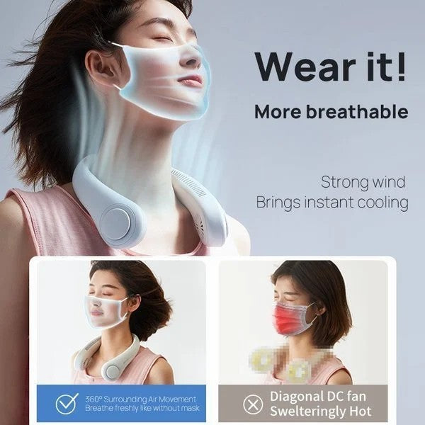 2022 New Portable Neck Fan-Buy 2 Free Shipping