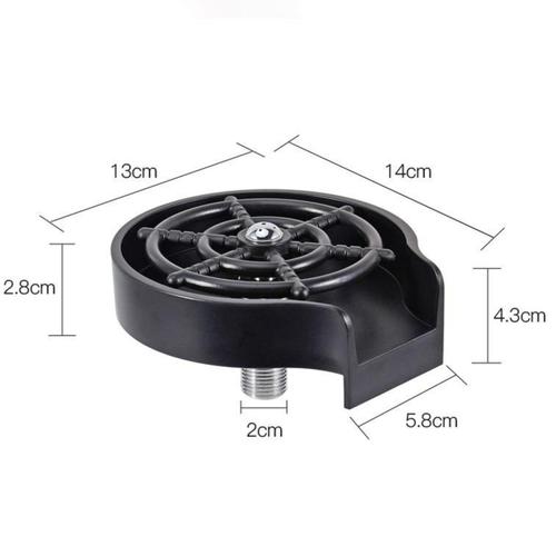 Delta Glass Rinser Automatic Cup Washer For Sink