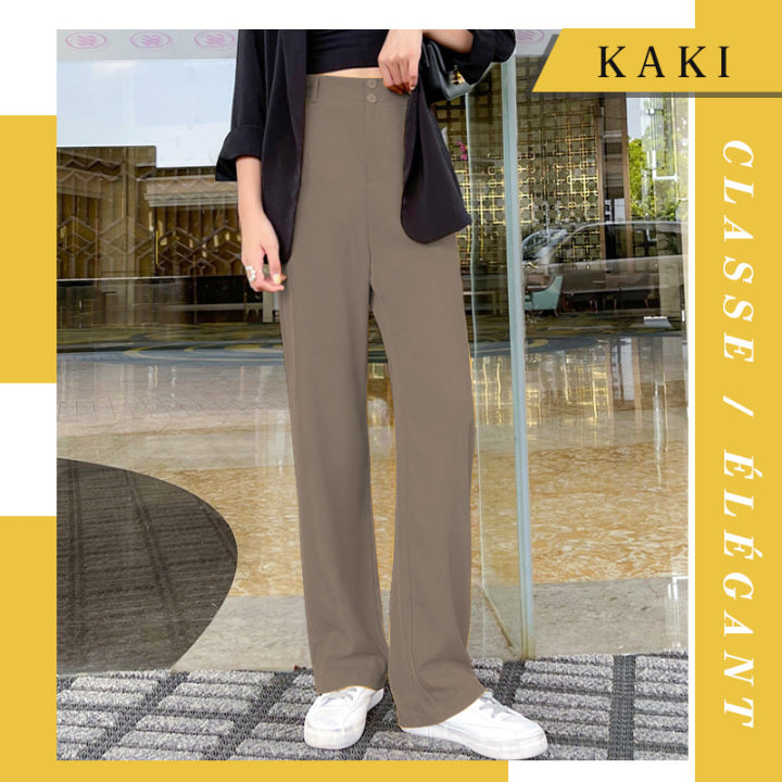 Woman's Casual Full-Length Loose Pants