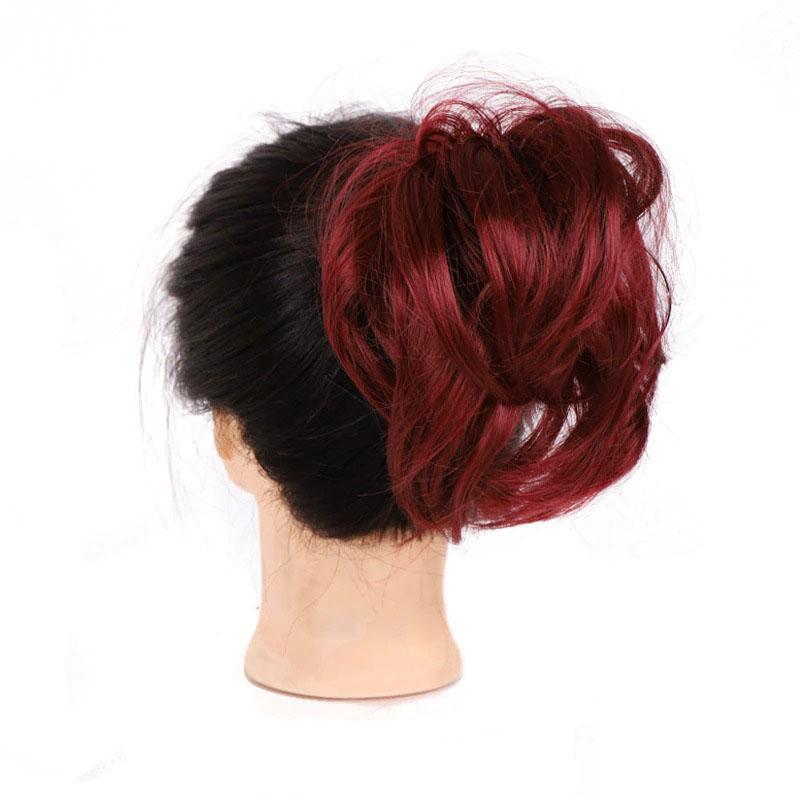 The Straight Hair Bun