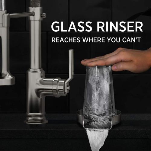 Delta Glass Rinser Automatic Cup Washer For Sink