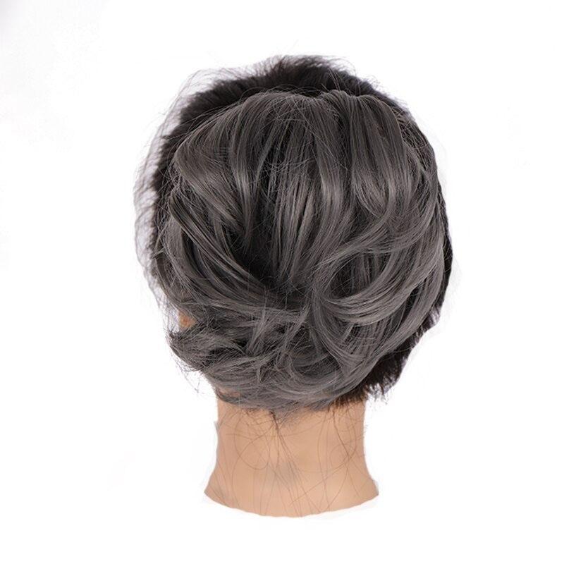 The Straight Hair Bun