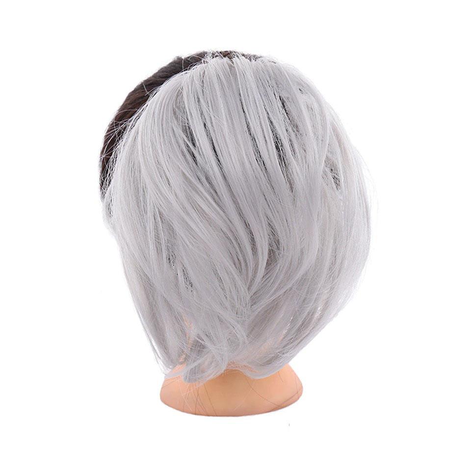 The Straight Hair Bun