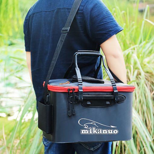 FOLDABLE WATERPROOF FISHING BUCKET-LIVE