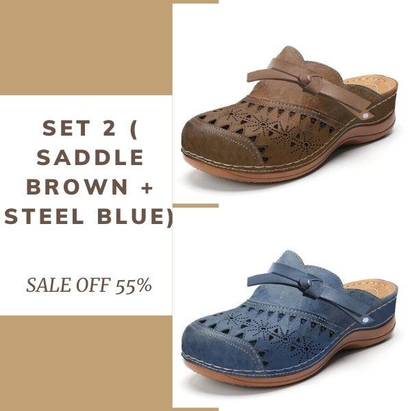 Limited Edition Women Orthopedic Hollow Carved Diabetic Walking Sandals