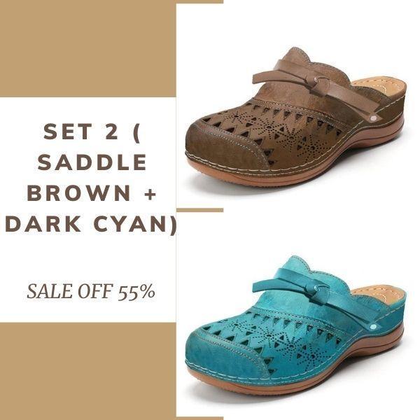 Limited Edition Women Orthopedic Hollow Carved Diabetic Walking Sandals