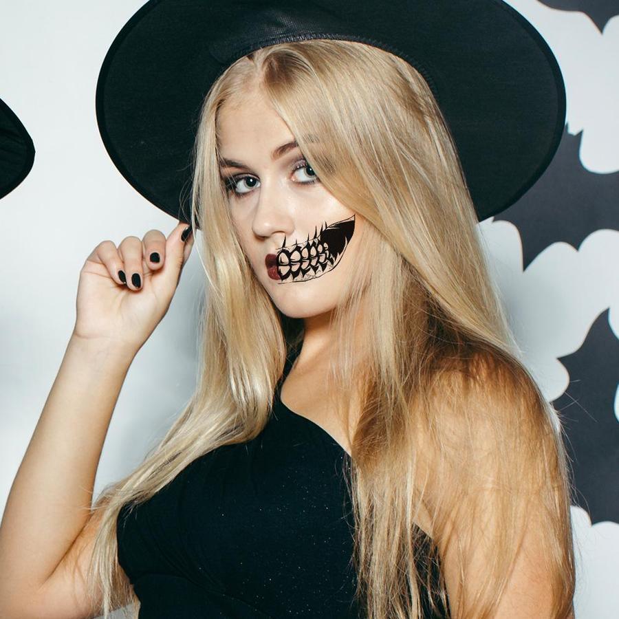đ Halloween Streich Make-up TemporĂ€re TĂ€towierung