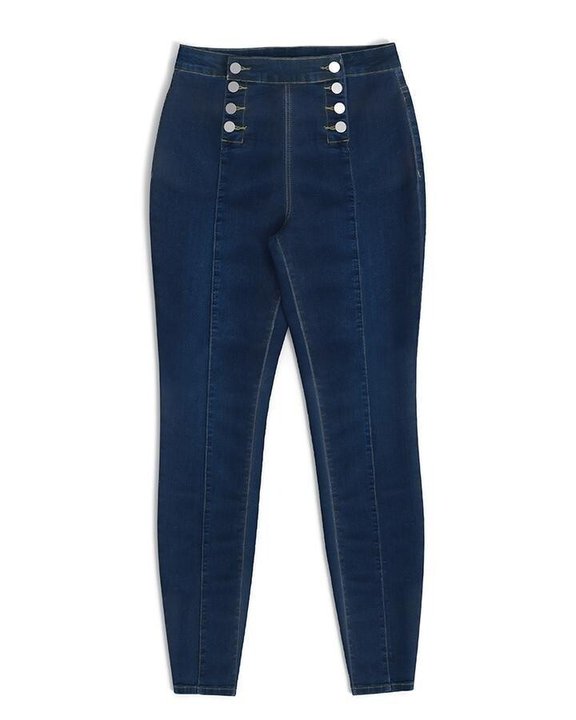 đ„Last day 49% OFFđ„Double Breasted High Waist Skinny Jeans