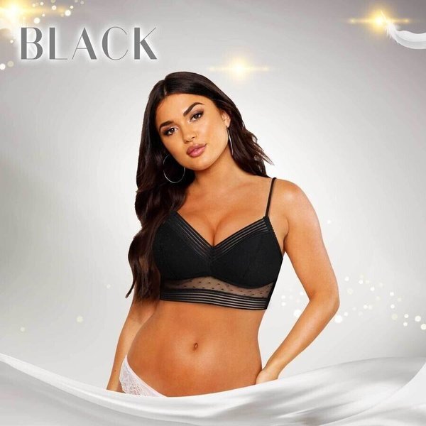š„LAST DAY 50% OFF--Low Back Wireless Lifting Lace Bra