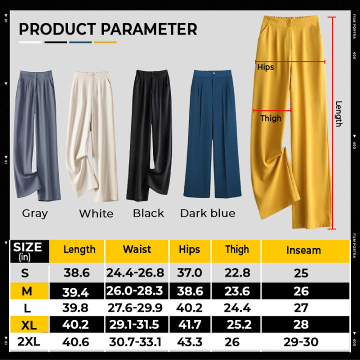 Woman's Casual Full-Length Loose Pants