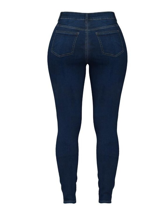 đ„Last day 49% OFFđ„Double Breasted High Waist Skinny Jeans
