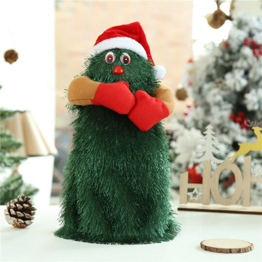 Christmas Hot Sale-Electric Christmas Tree Rotating Dancing Music Toy