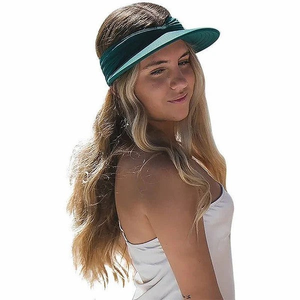 🔥Summer Hot Sale 49% OFF🔥Summer women's sun hat, women's anti-ultraviolet elastic top hat, ponytail hat, sun hat, beach hat