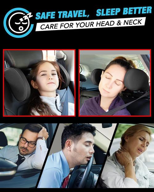 Car Seat Headrest Pillow